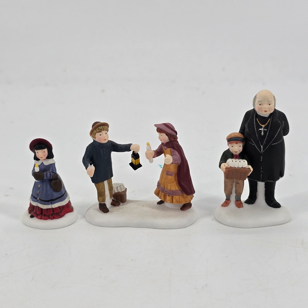 Department 56 Heritage Village Accessories 58394 Cobbler and Clock Peddler *